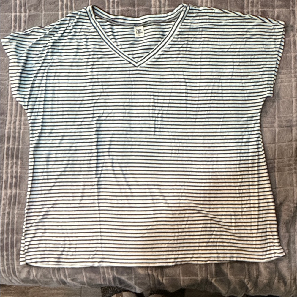 Sew in love v neck tee shirt
